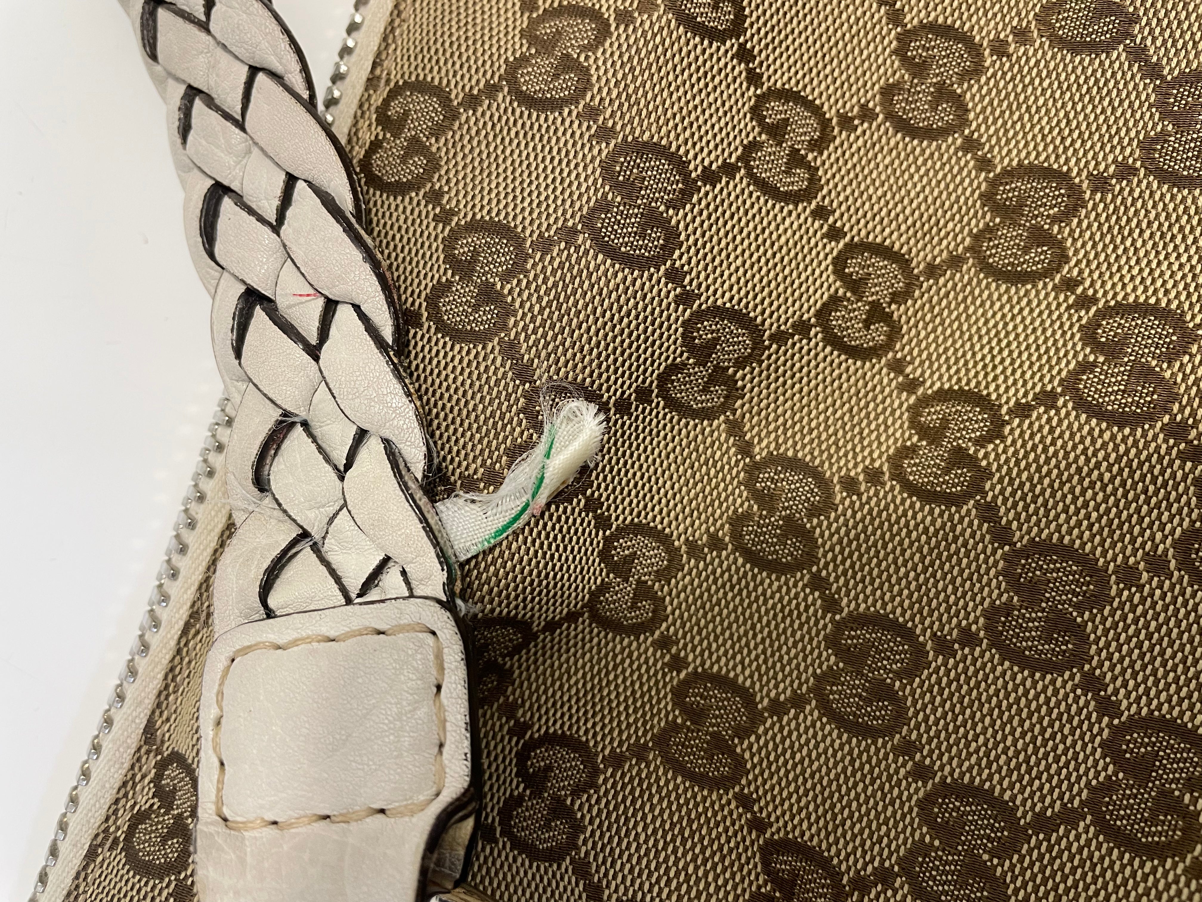 Gucci Bicolor GG Shoulder Bag