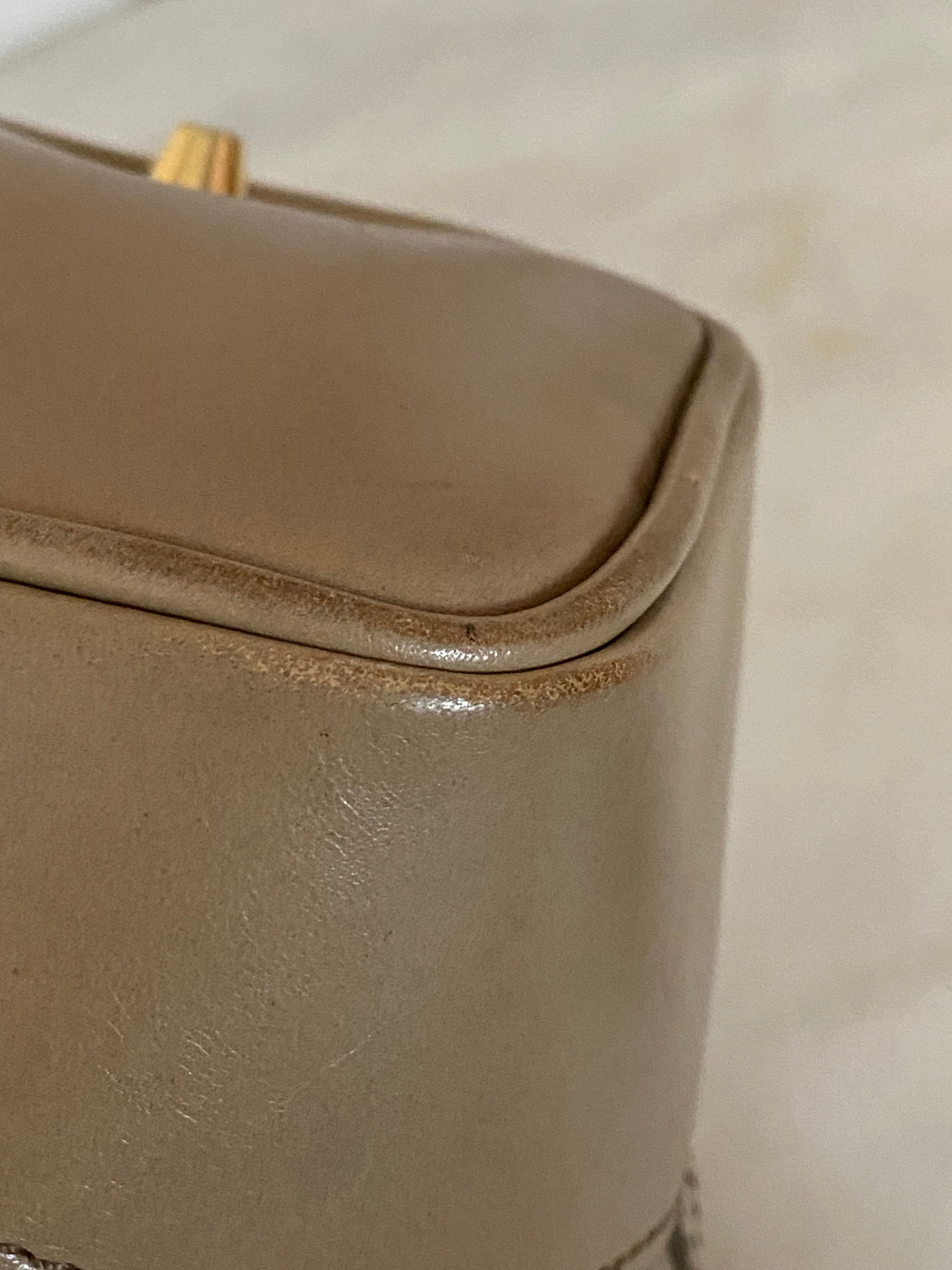 Burberry Beige Top Handle Bag