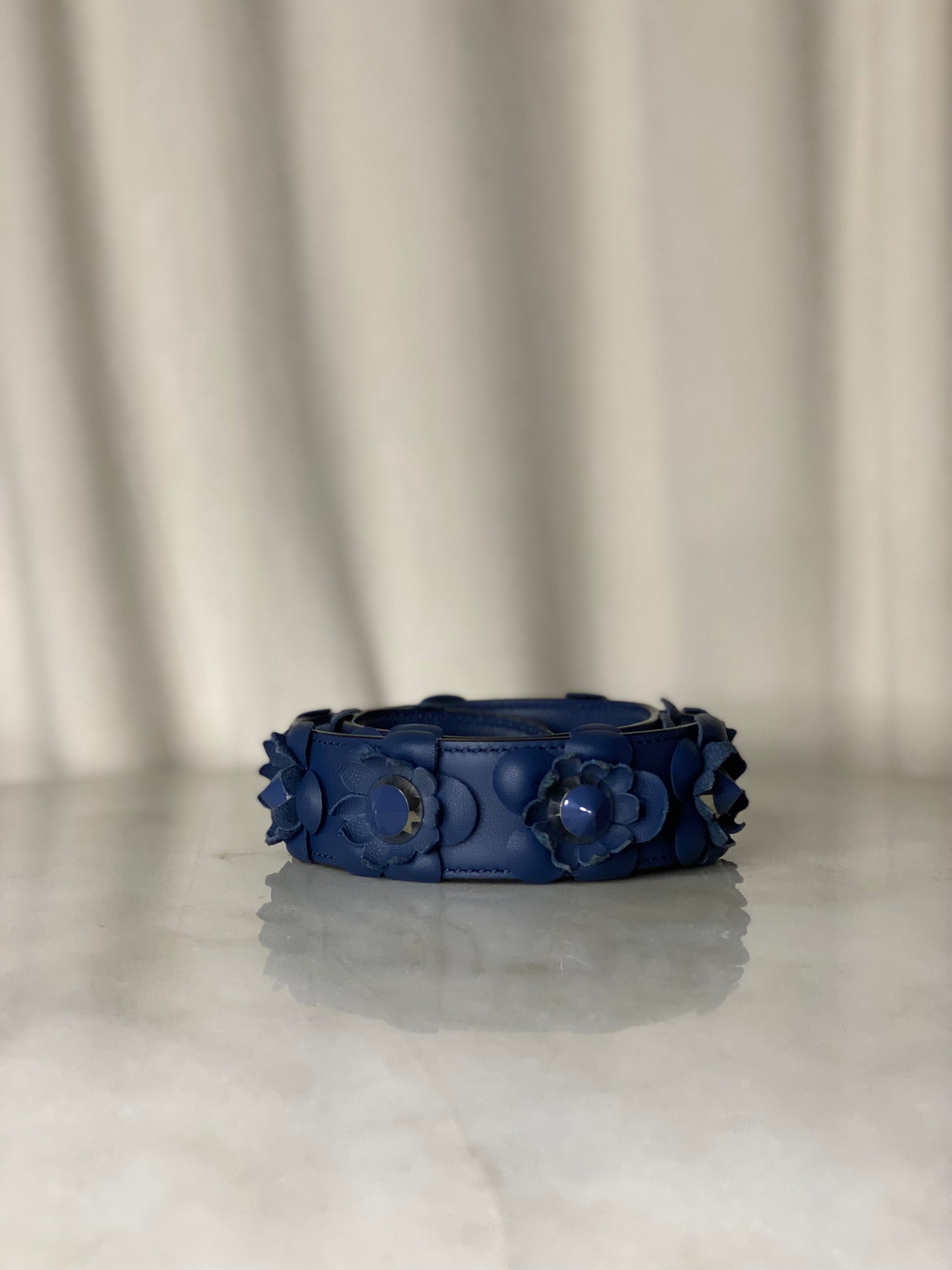 Fendi Blue Flower Strap