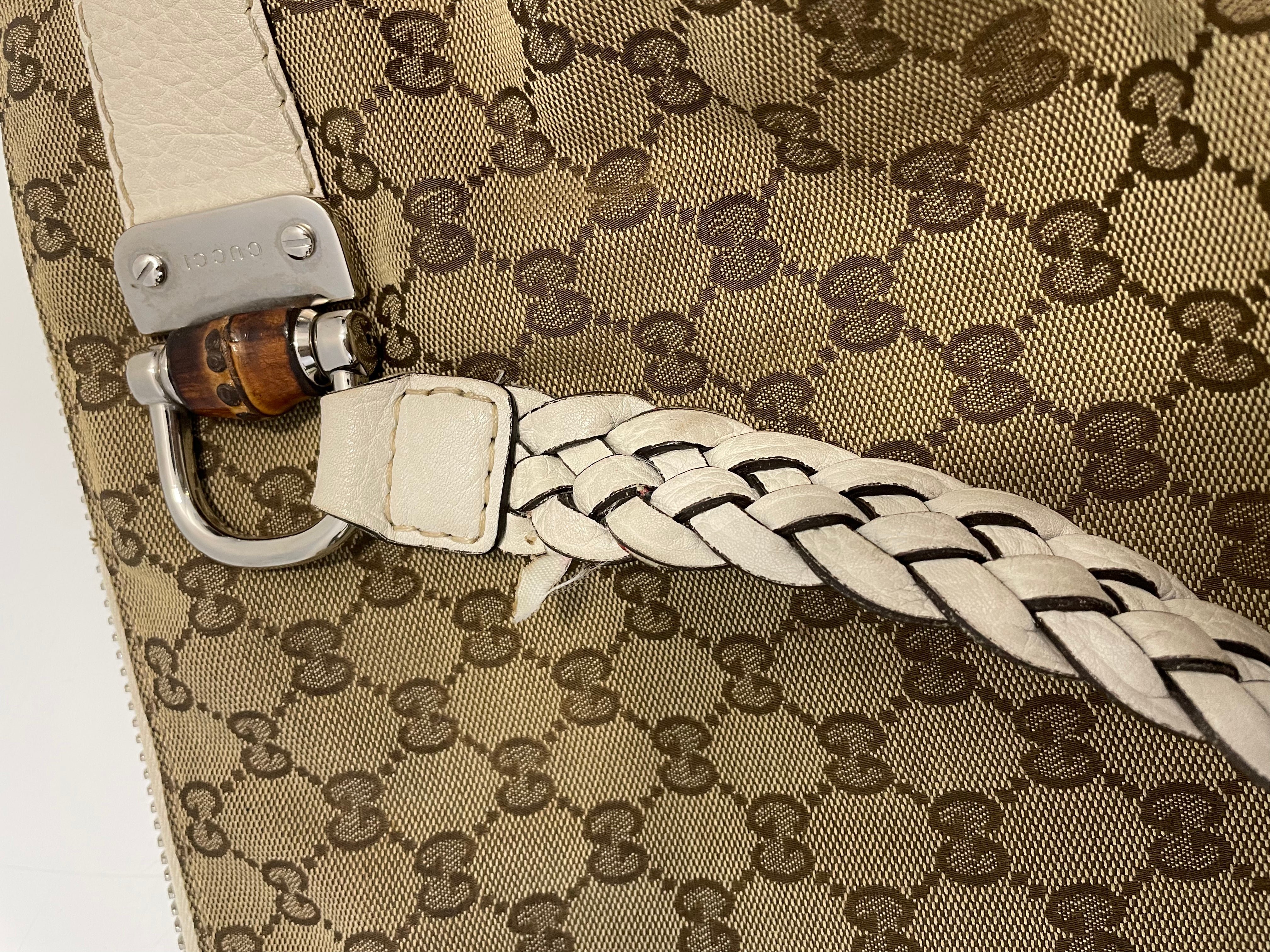 Gucci Bicolor GG Shoulder Bag