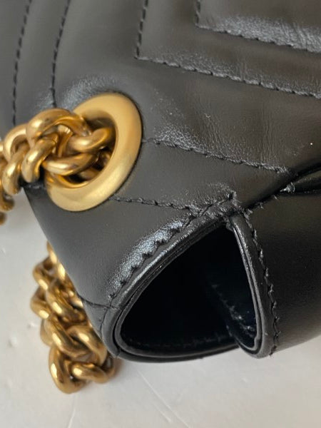 Gucci Black Marmont Mini Bag