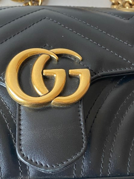 Gucci Black Marmont Mini Bag