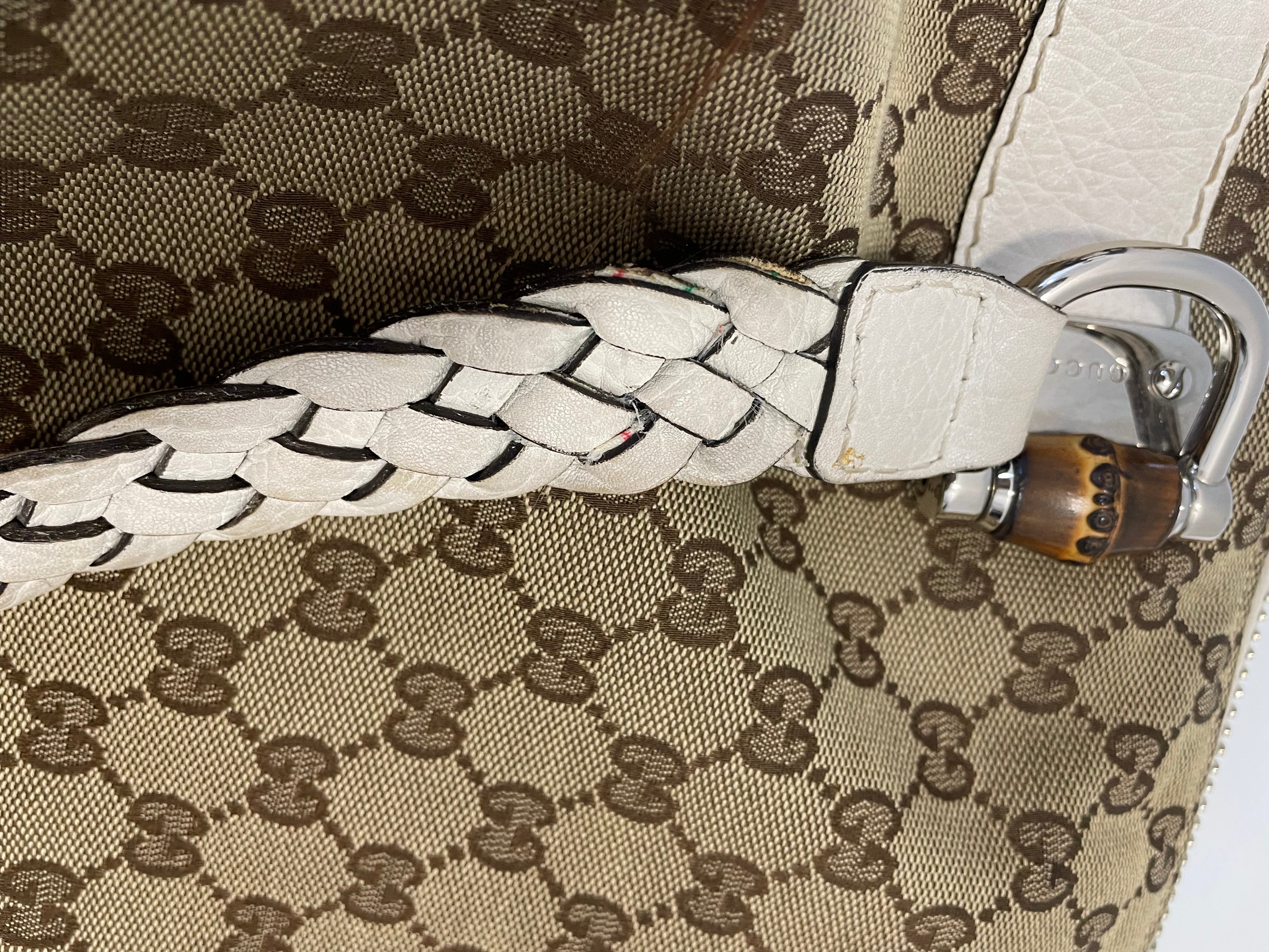 Gucci Bicolor GG Shoulder Bag