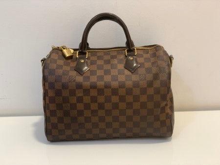 Louis Vuitton Ebene Bandouliere Speedy Bag