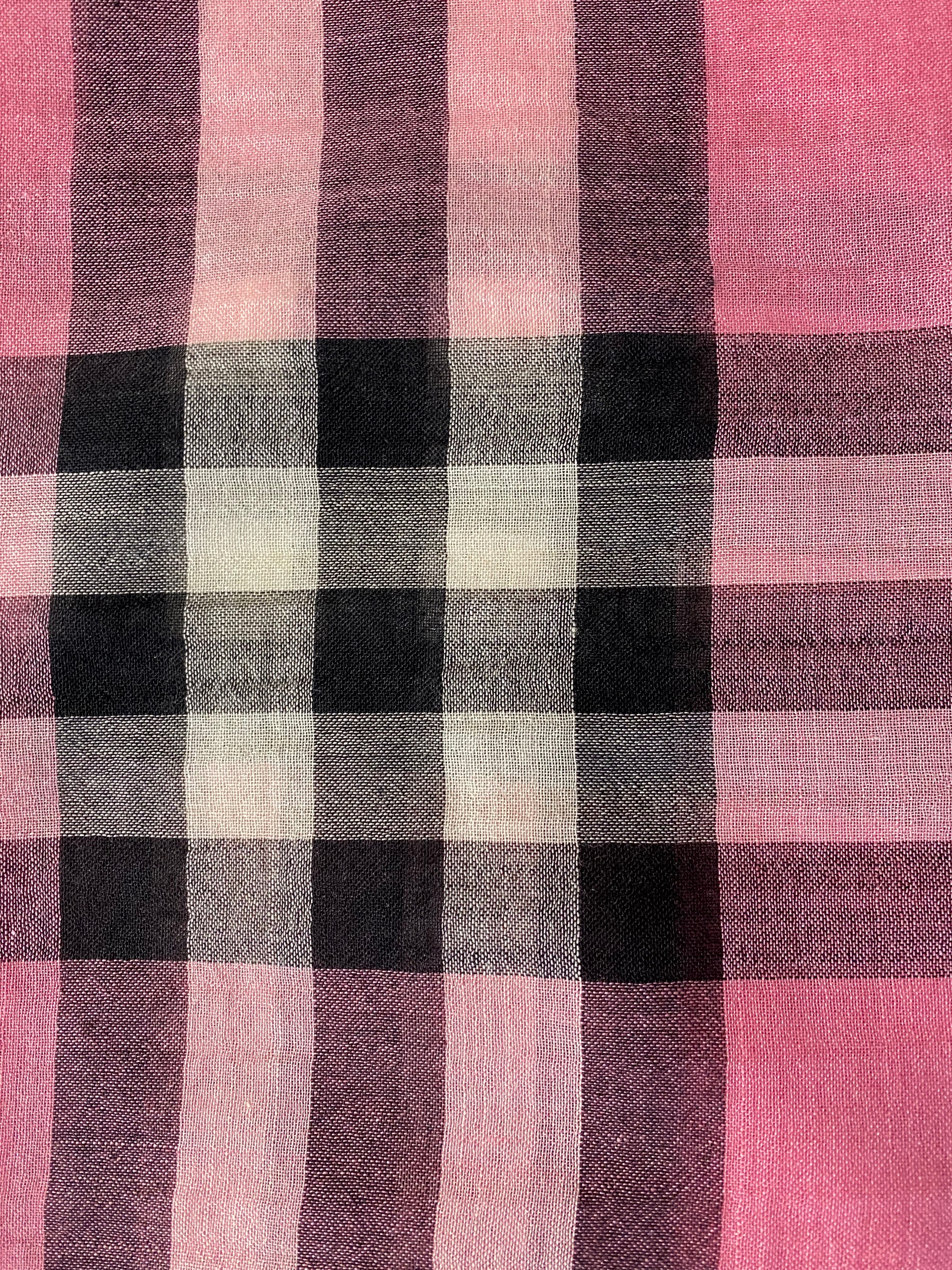 Burberry Trciolor Long Scarf