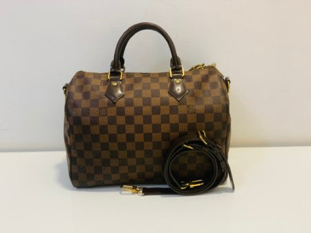 Louis Vuitton Ebene Bandouliere Speedy Bag