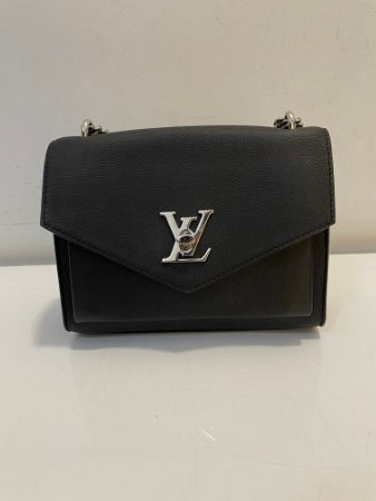 Louis Vuitton Black My Lockme Chain Bag