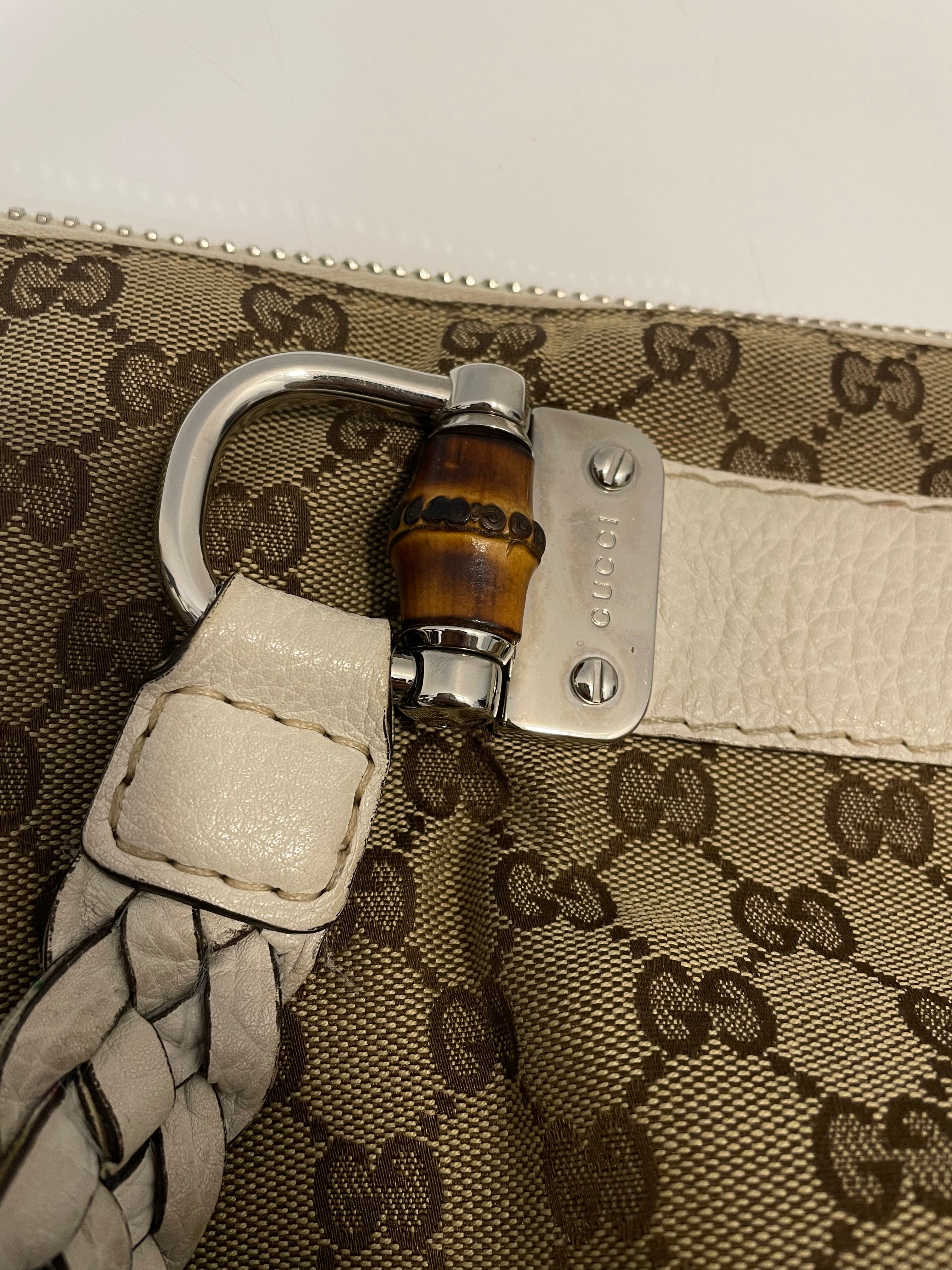 Gucci Bicolor GG Shoulder Bag