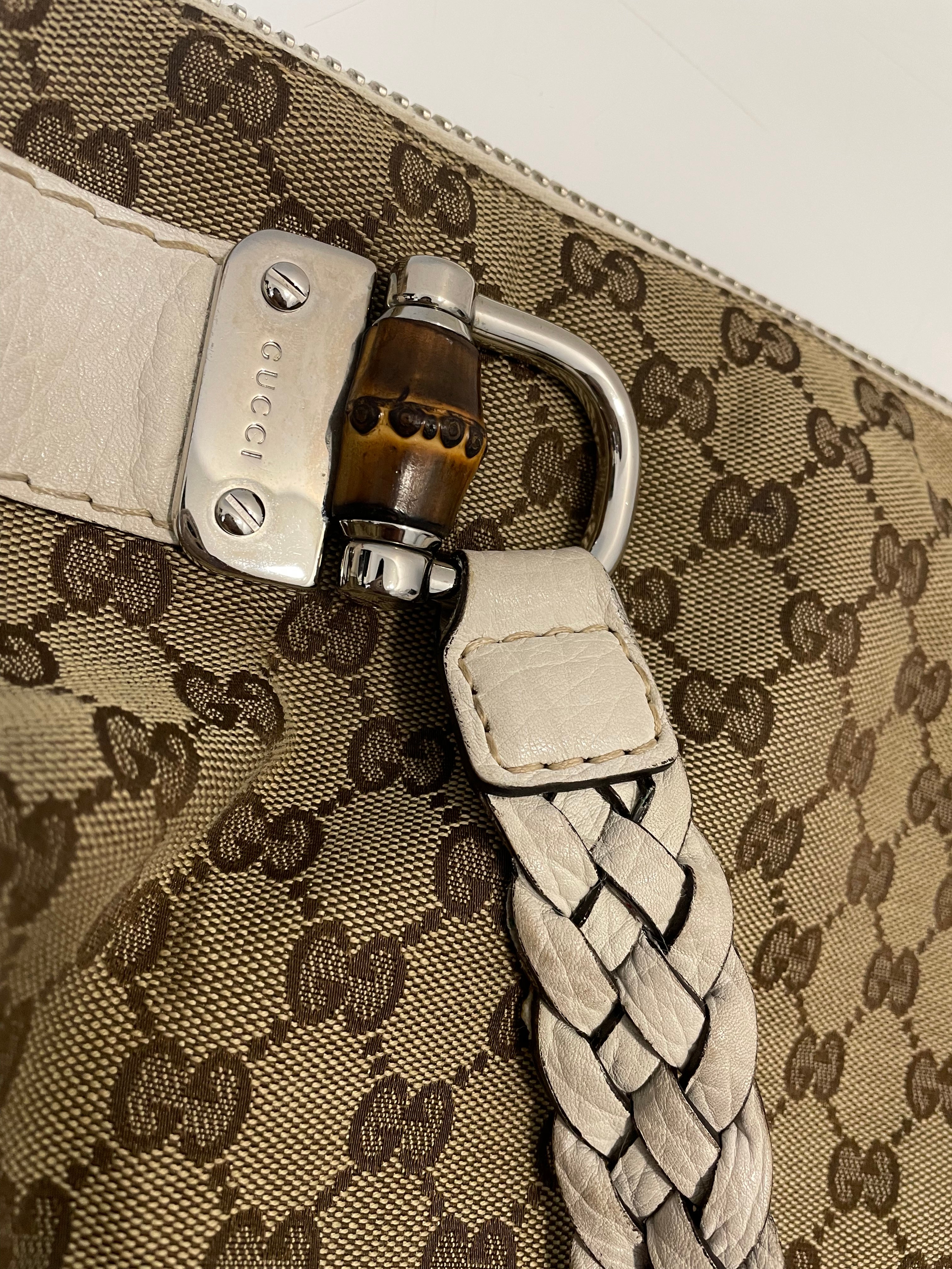 Gucci Bicolor GG Shoulder Bag