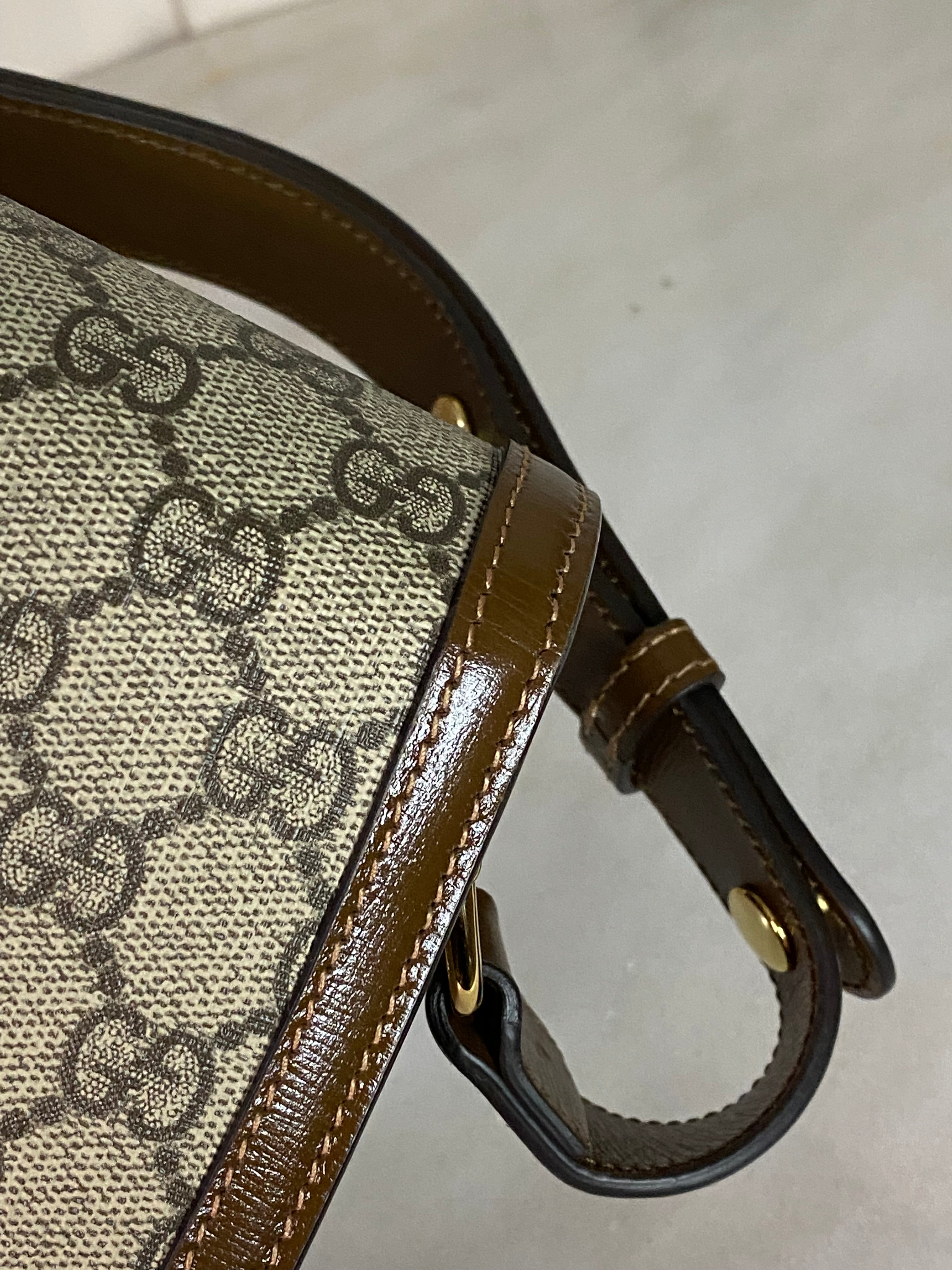 Gucci Brown Horsebit 1955 Shoulder Bag