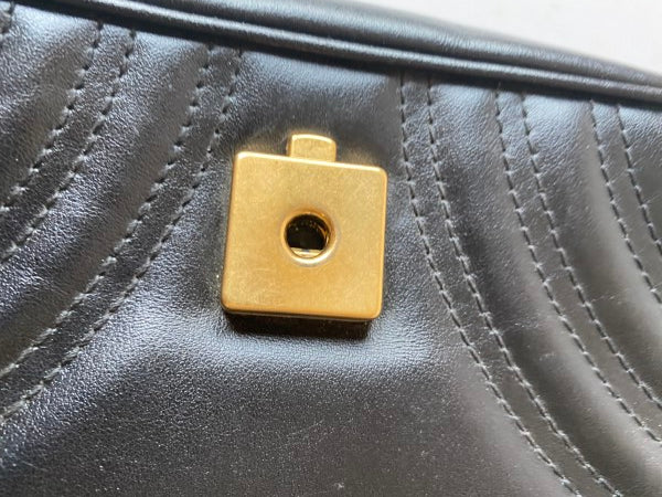 Gucci Black Marmont Mini Bag