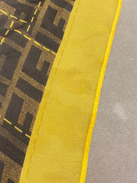 Fendi Bicolor FF Rectangular Scarf