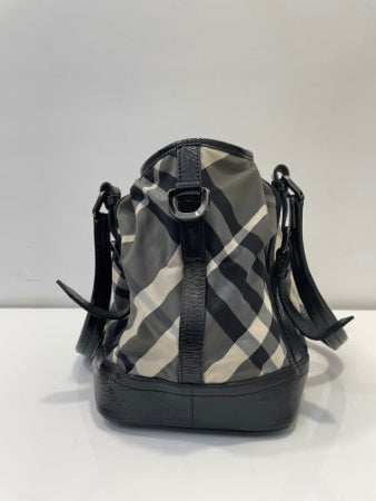 Burberry Bicolor Check Shoulder Bag