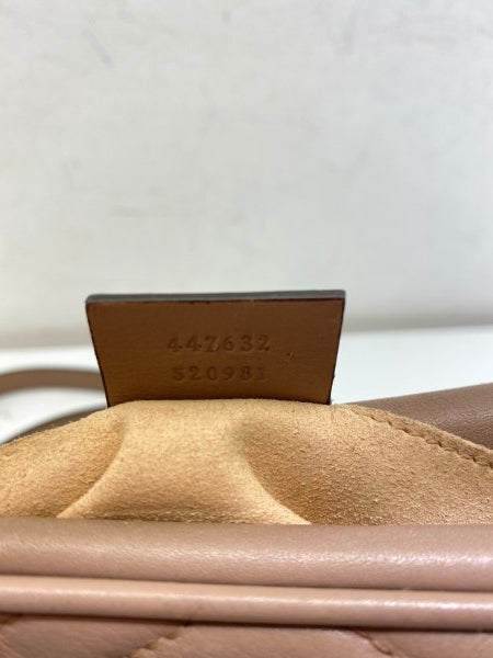 Gucci Pink GG Marmont Bag