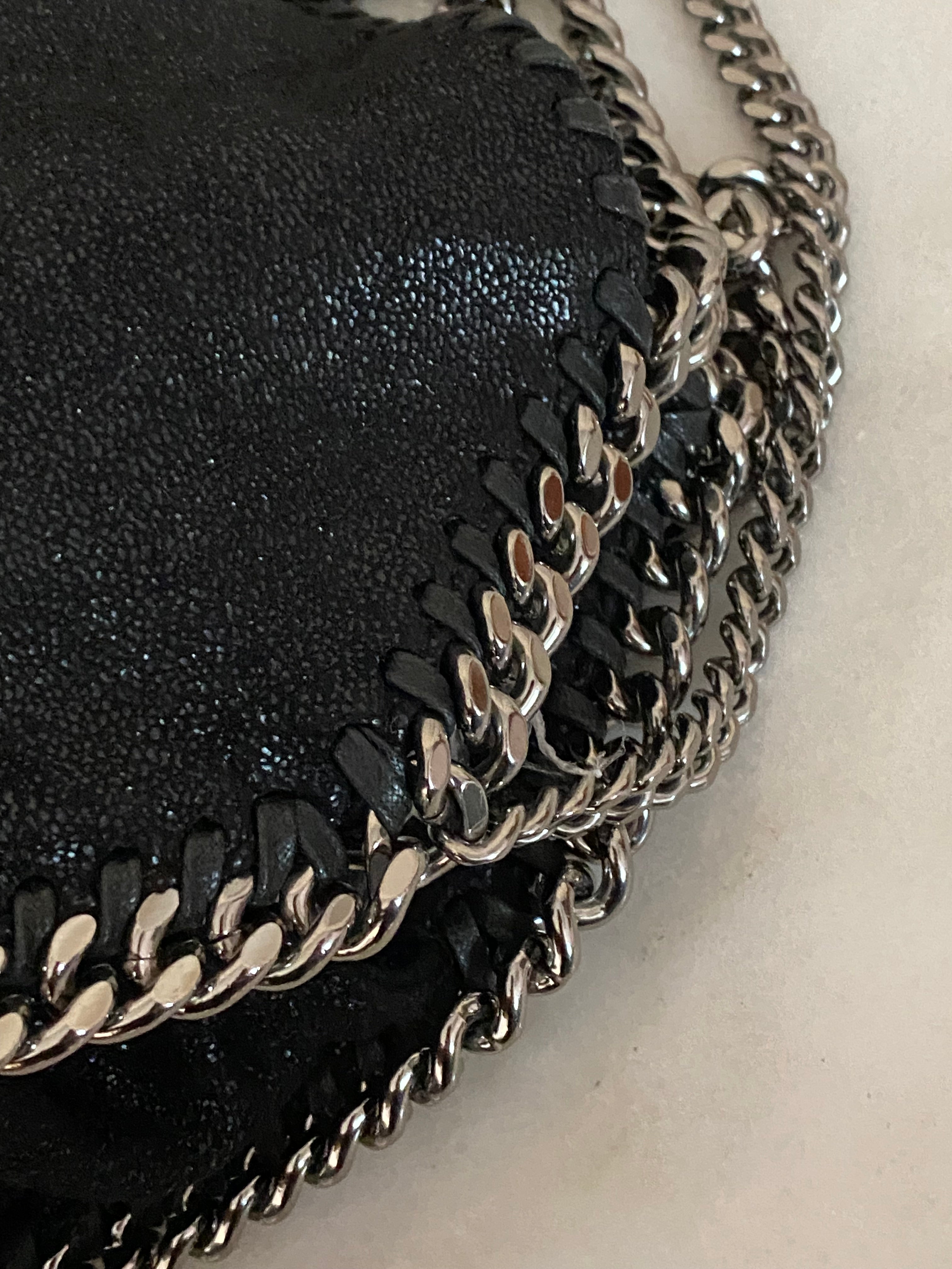 Stella Mccartney Black Falabella Mini Bag