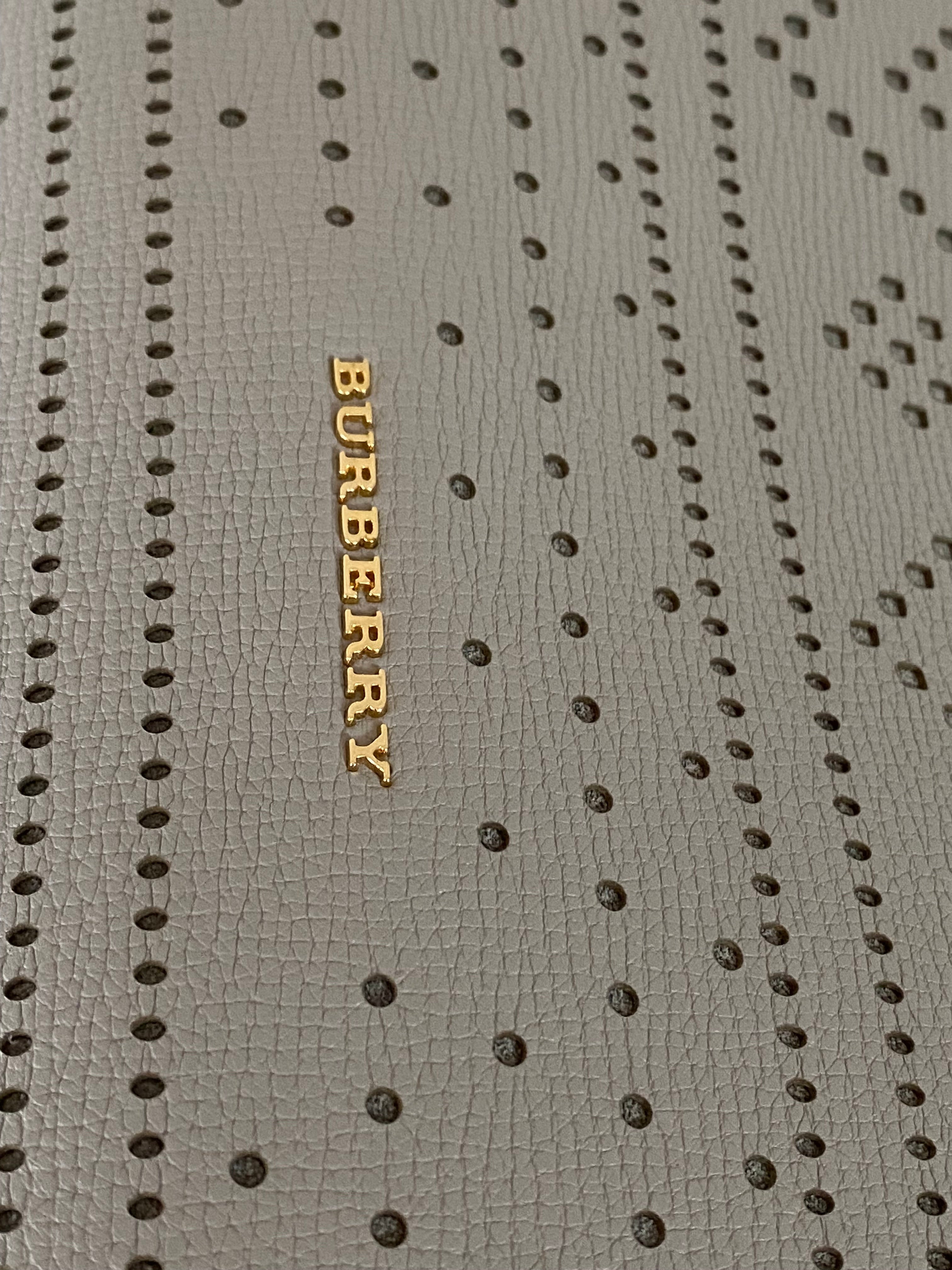 Burberry Beige Banner Hand Bag