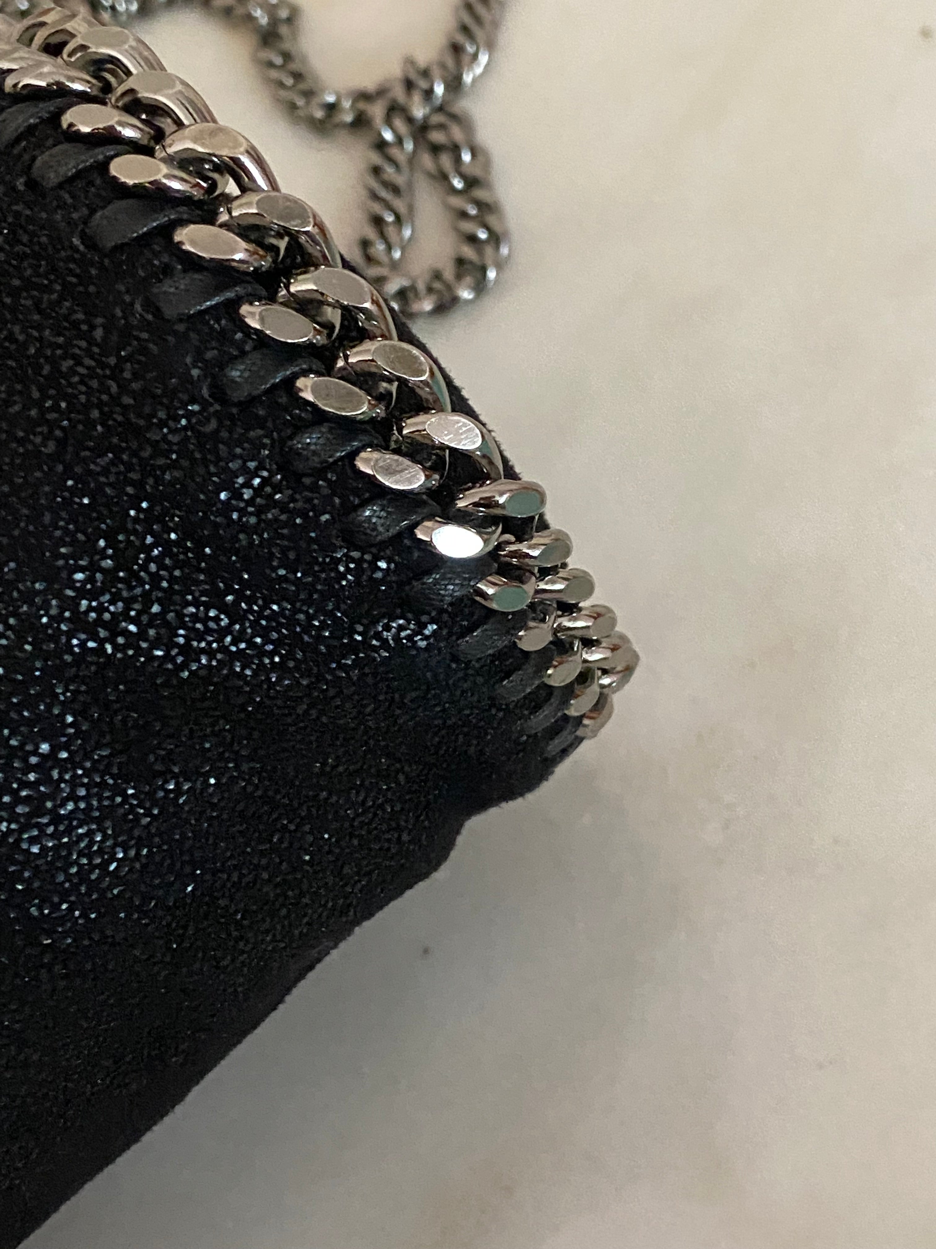 Stella Mccartney Black Falabella Mini Bag