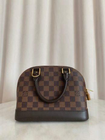 Louis Vuitton Damier Ebene Alma BB Bag