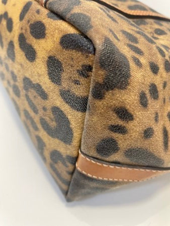 Dolce & Gabbana Bicolor Leopard Tote Bag