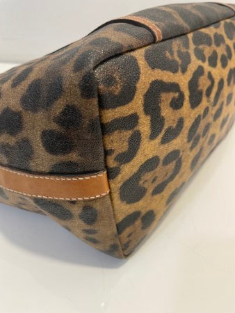 Dolce & Gabbana Bicolor Leopard Tote Bag