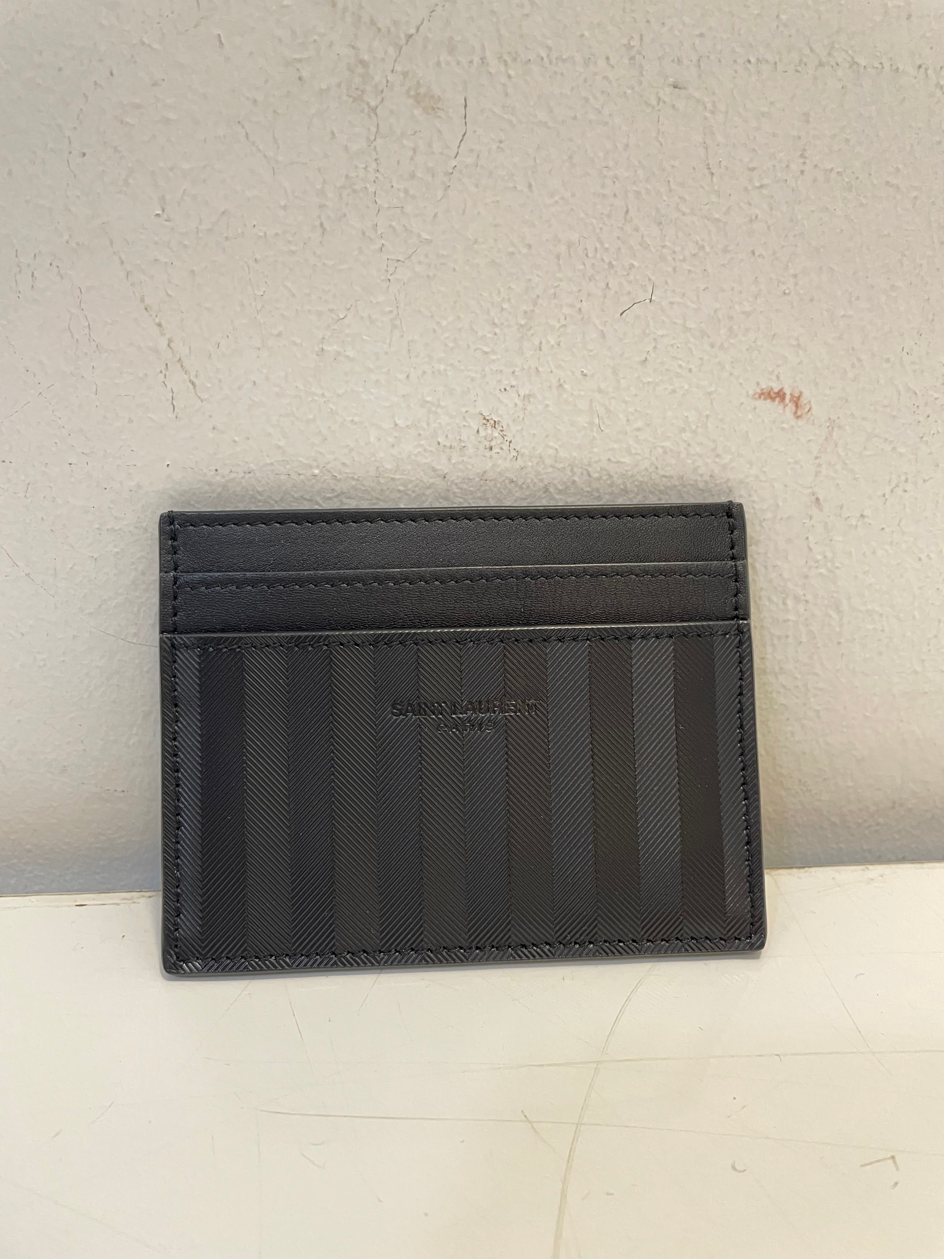 YSL Black Card Holder