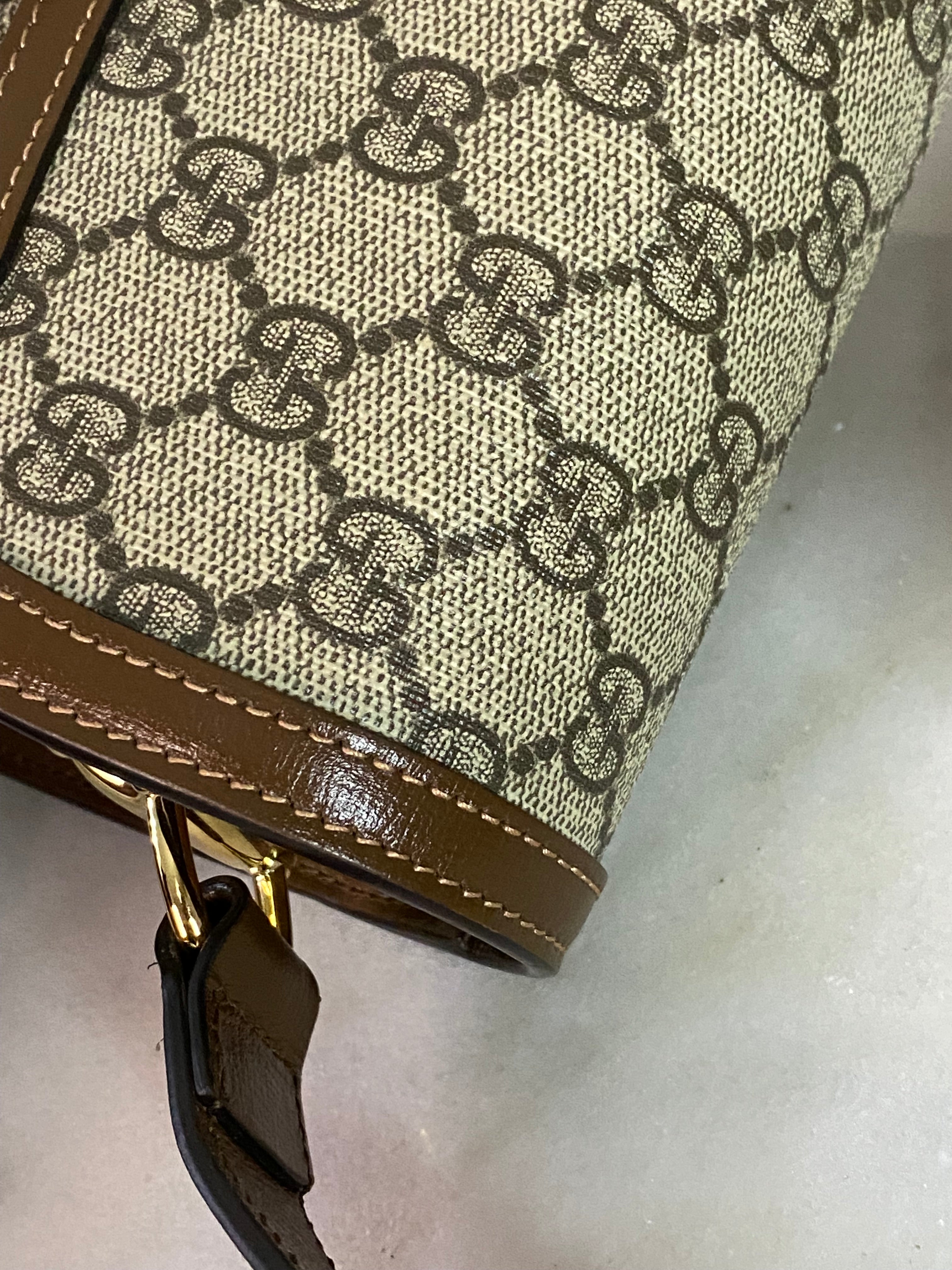 Gucci Brown Horsebit 1955 Shoulder Bag