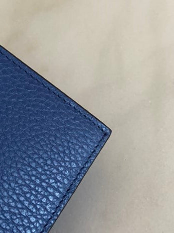 Gucci Blue Interlocking GG Shoulder WOC