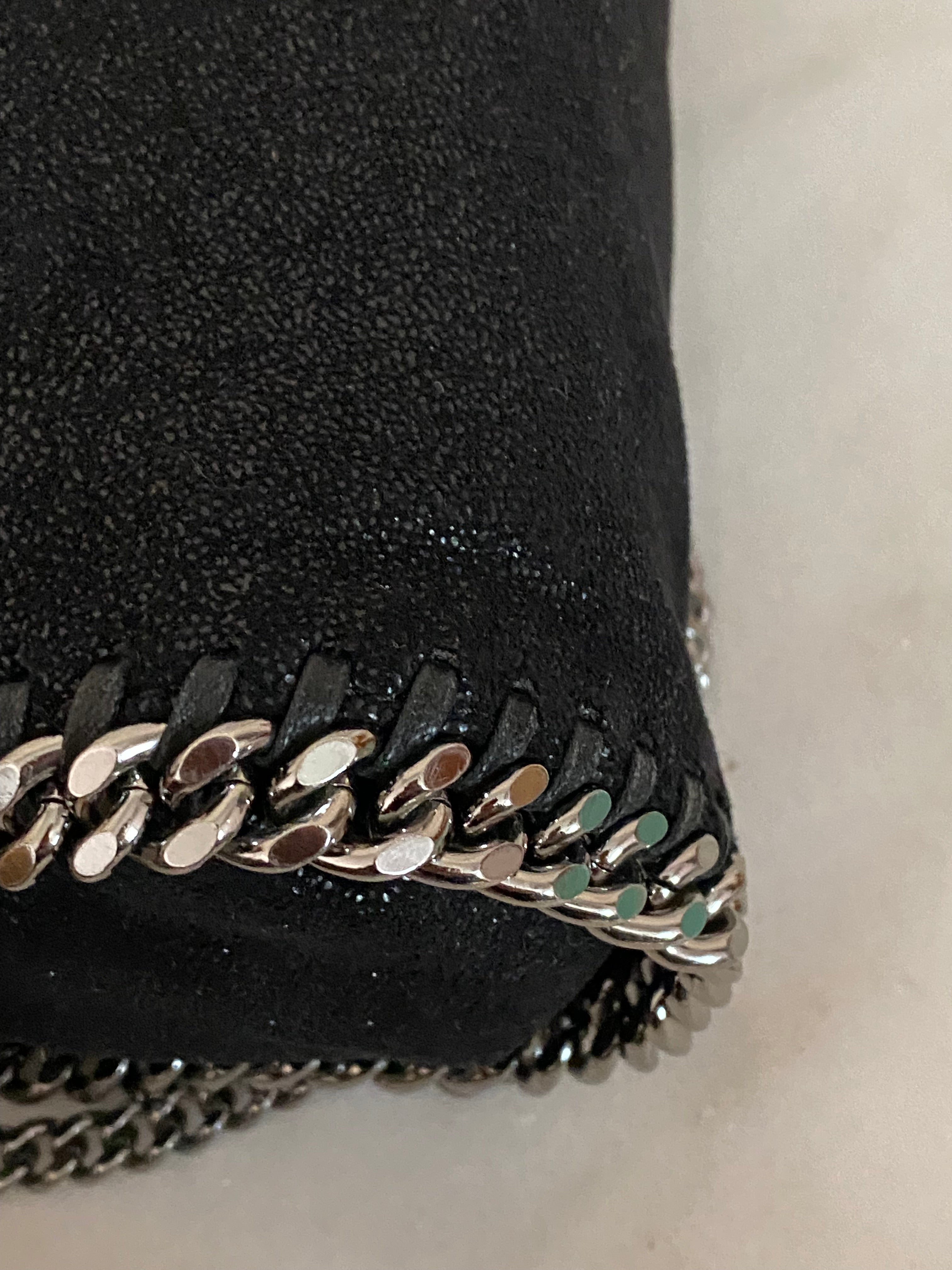 Stella Mccartney Black Falabella Mini Bag