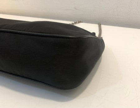 Prada Black Nylon Re-Edition 2005 Shoulder Bag