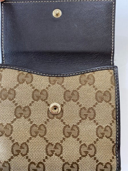 Gucci Bicolor GG Print Small Wallet