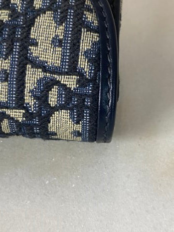 Christian Dior Blue Bobby East West Pouch