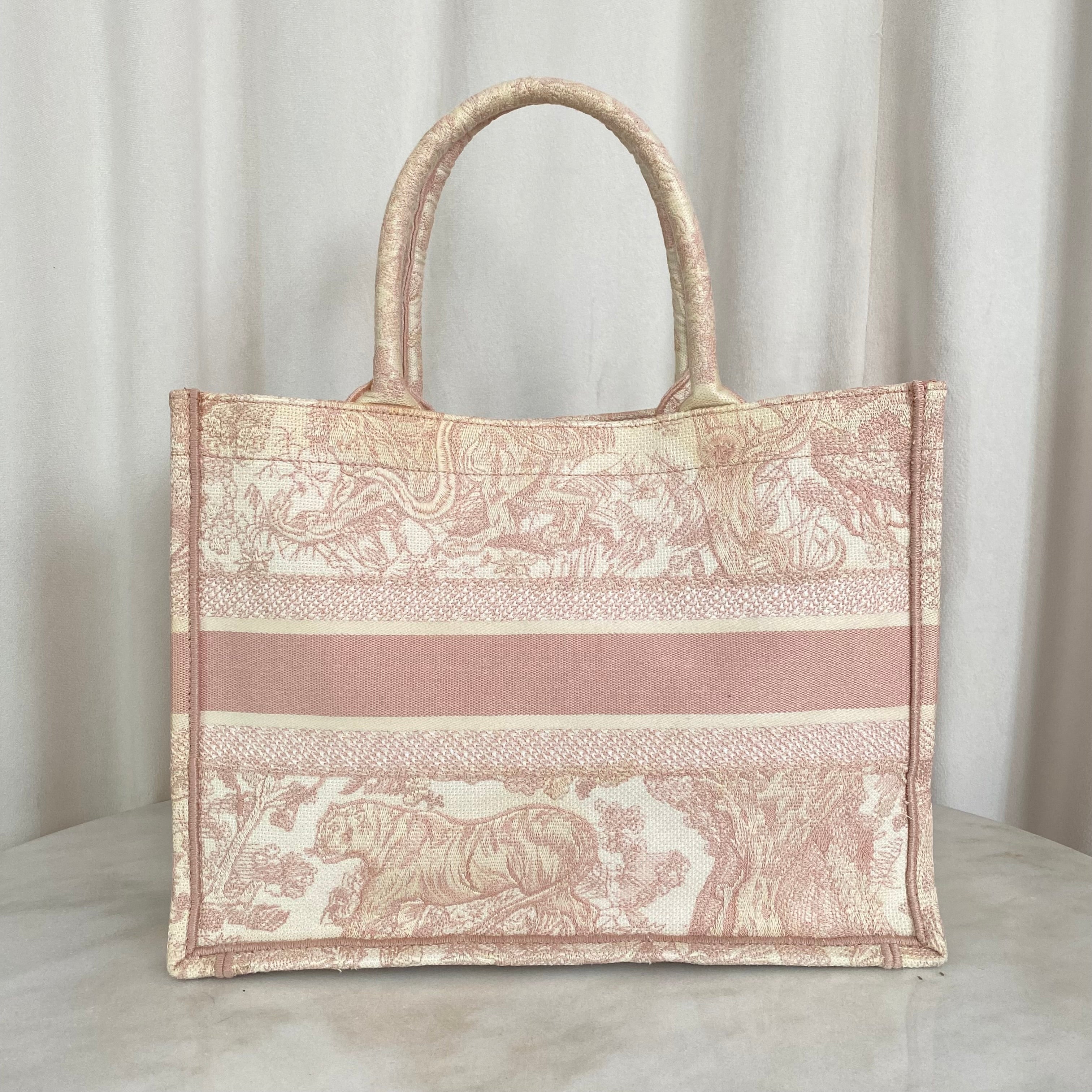 Christian Dior Bicolor Book Tote Bag