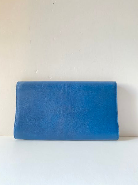 YSL Blue Belle De Jour Clutch