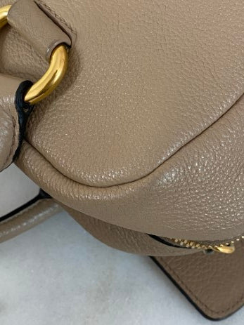 Prada Beige Bauletto Tote Bag