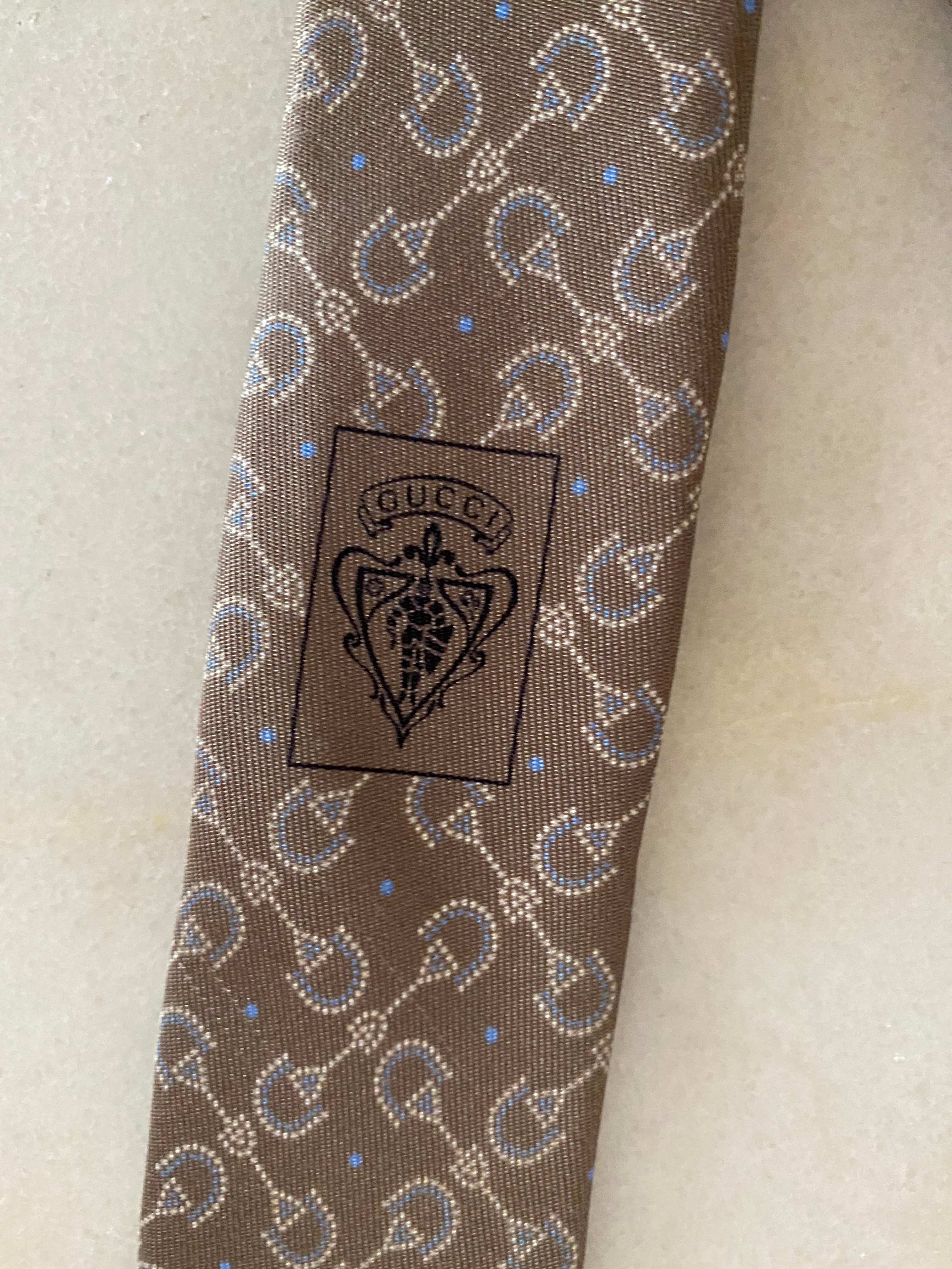 Gucci Bicolor Neck Tie