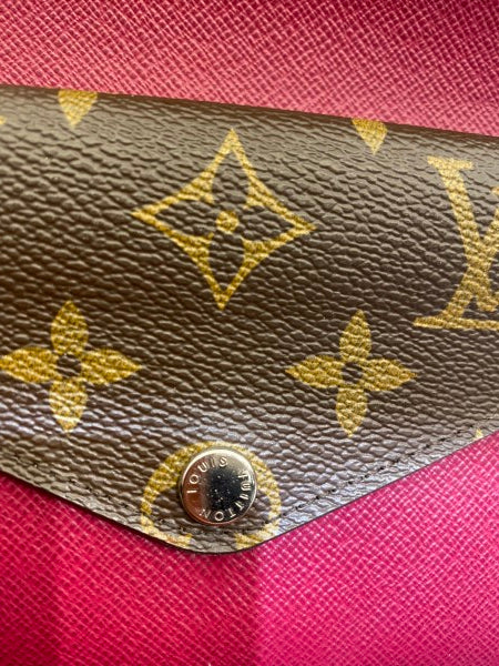 Louis Vuitton Monogram Red Marie-Lou Long Wallet