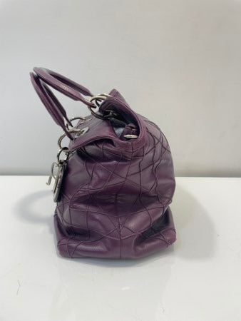 Christian Dior Purple Granville Tote Bag