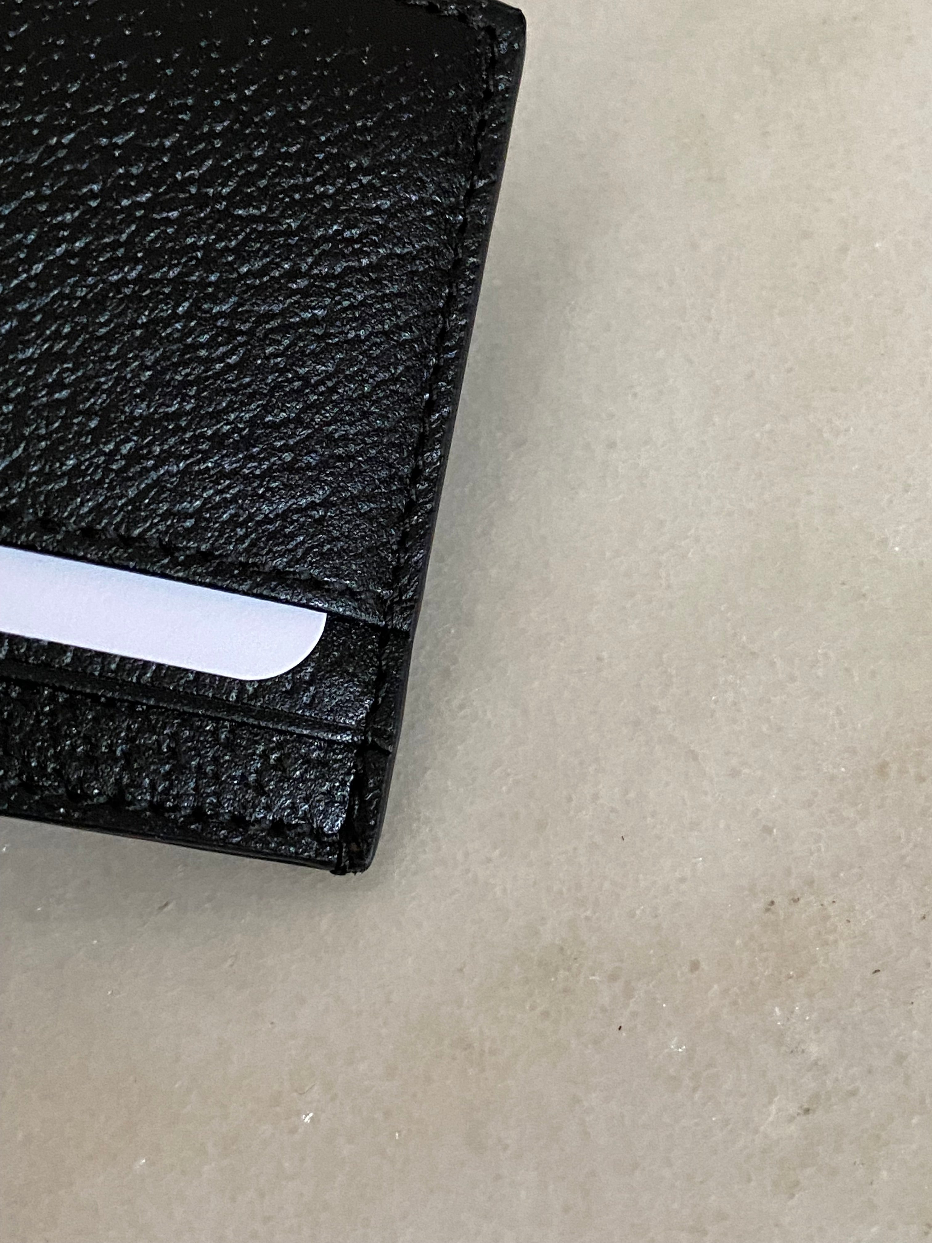 Gucci Black Horsebit Card Holder