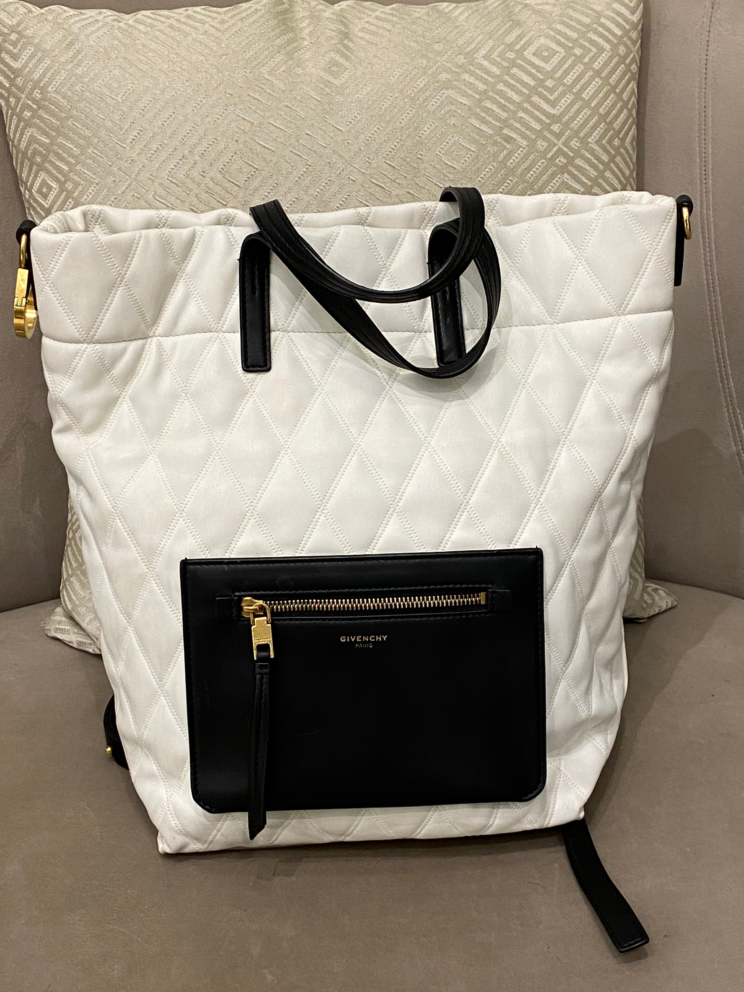 Givenchy Bicolor Duo Backpack Bag