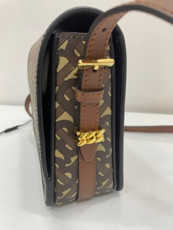 Burberry Bicolor TB Monogram Bridle Bag