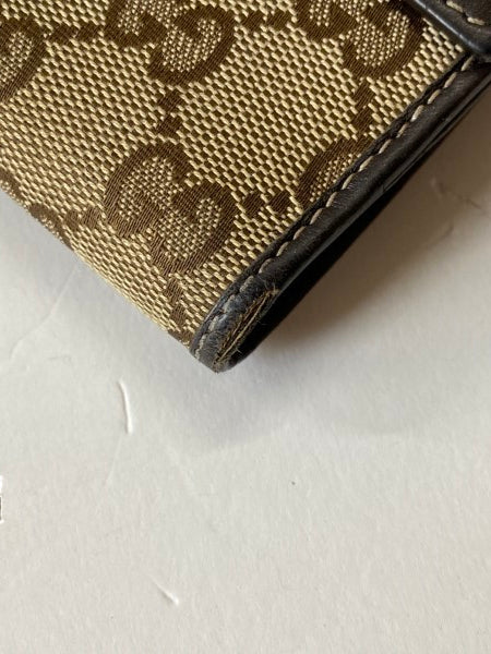 Gucci Bicolor GG Print Small Wallet