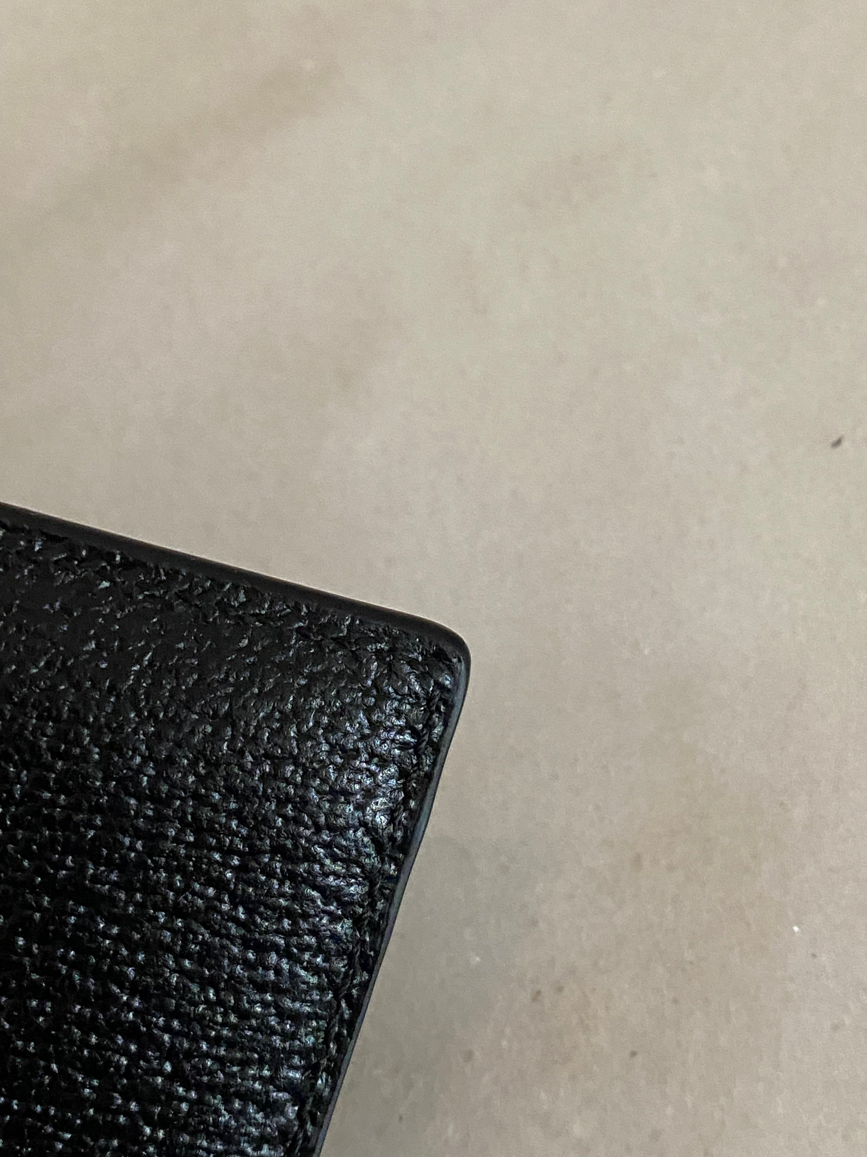 Gucci Black Horsebit Card Holder