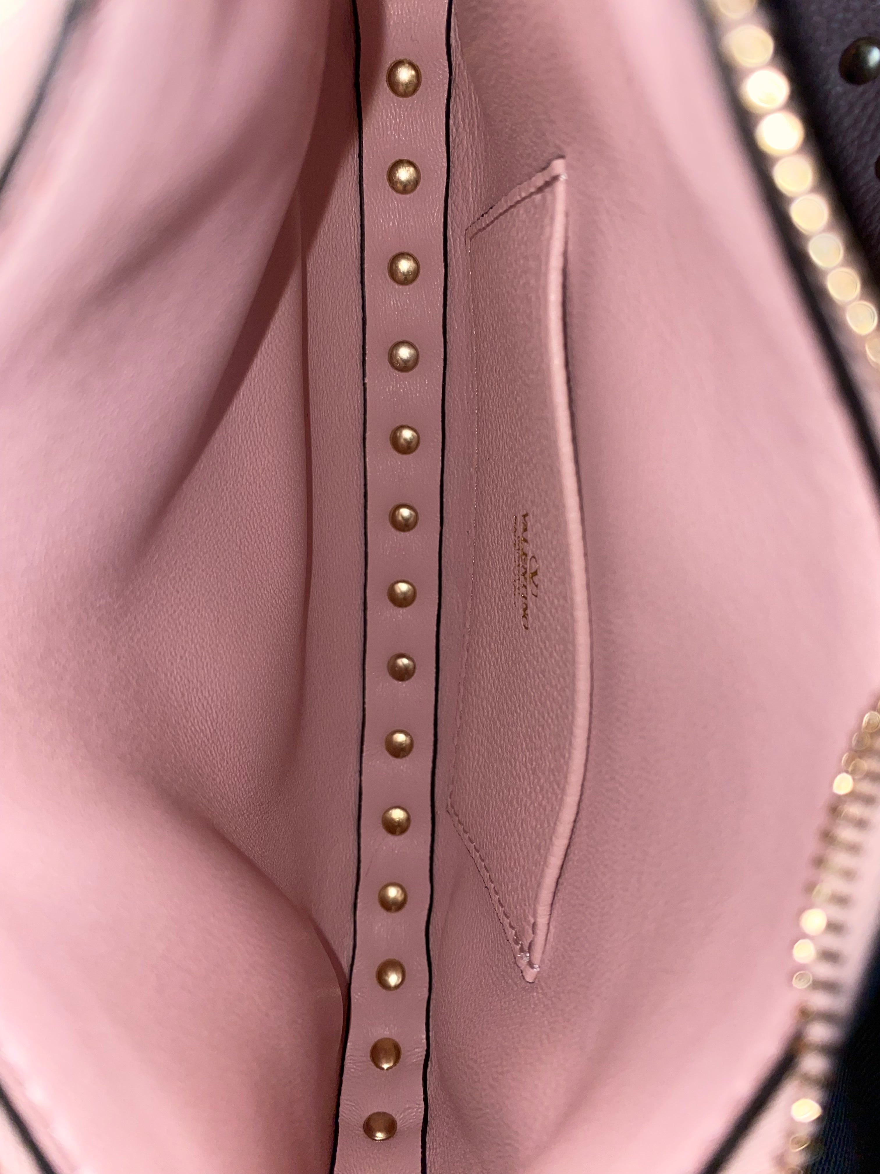 Valentino Pink Rockstud Mini Shoulder Bag