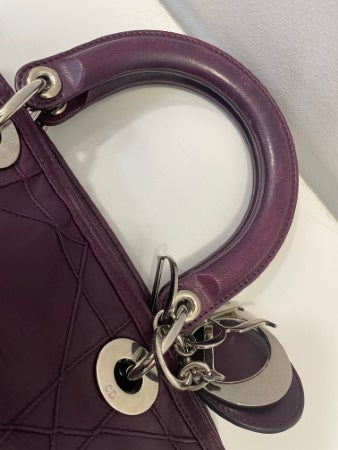 Christian Dior Purple Granville Tote Bag