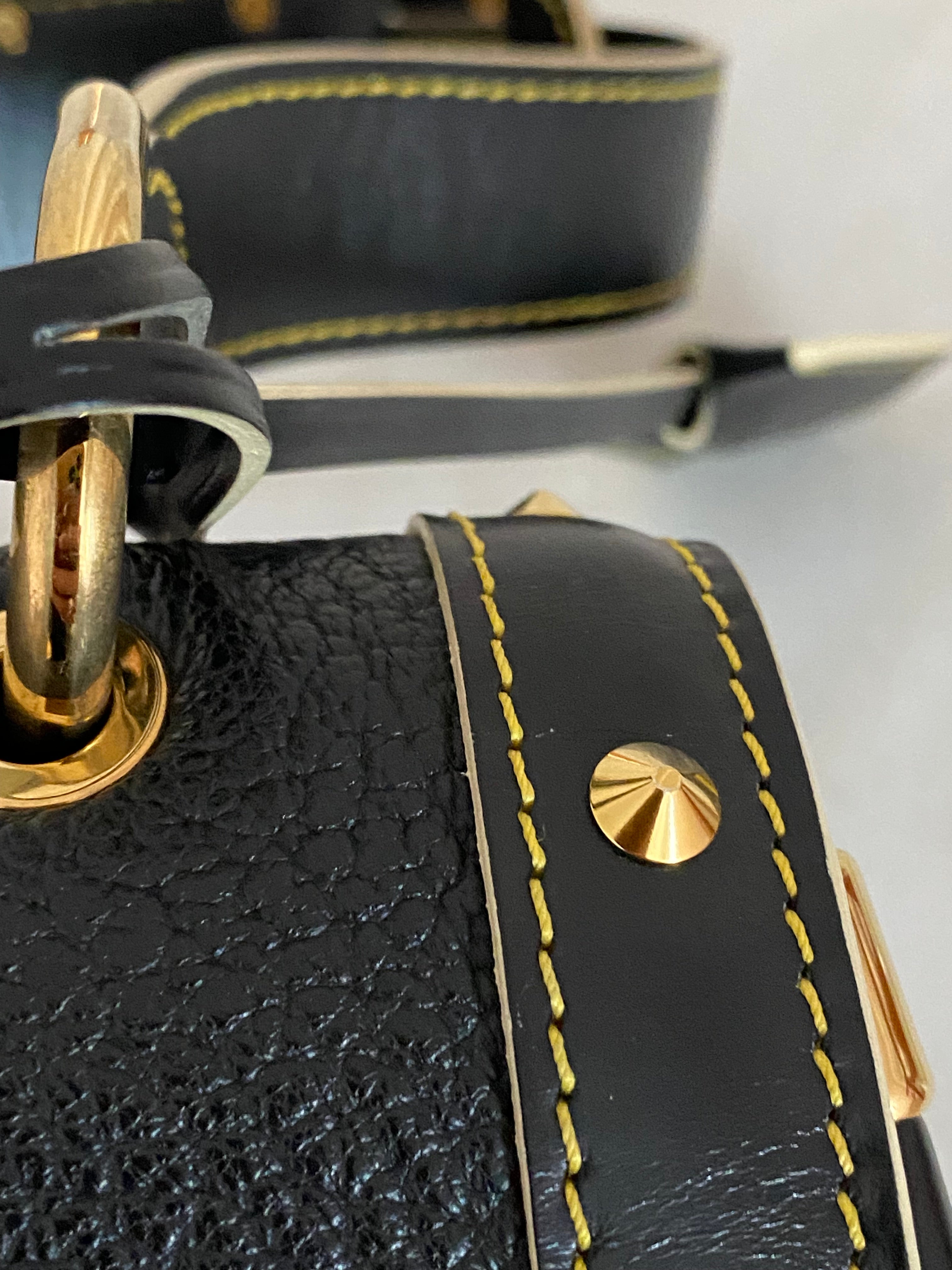 Louis Vuitton Black Suhali Le Talentueux Bag