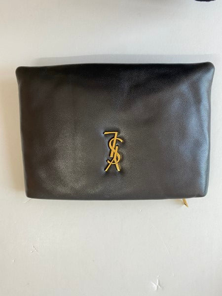 YSL Black Calypso Small Pouch