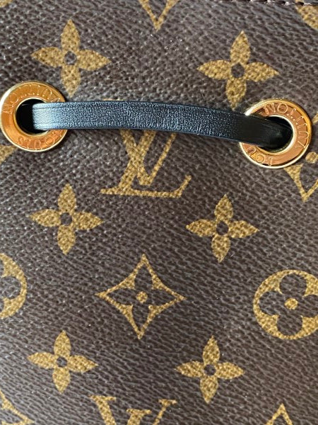 Louis Vuitton Monogram Black Neonoe Bag