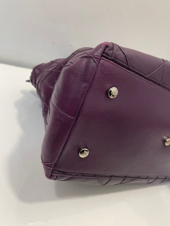 Christian Dior Purple Granville Tote Bag