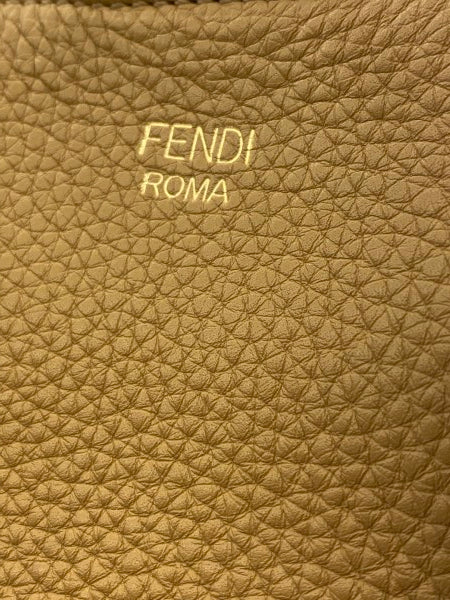 Fendi Beige 2 Way Tote Medium Bag