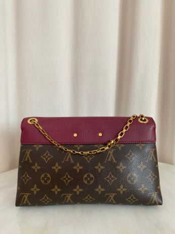 Louis Vuitton Monogram Pallas Chain Shoulder Bag